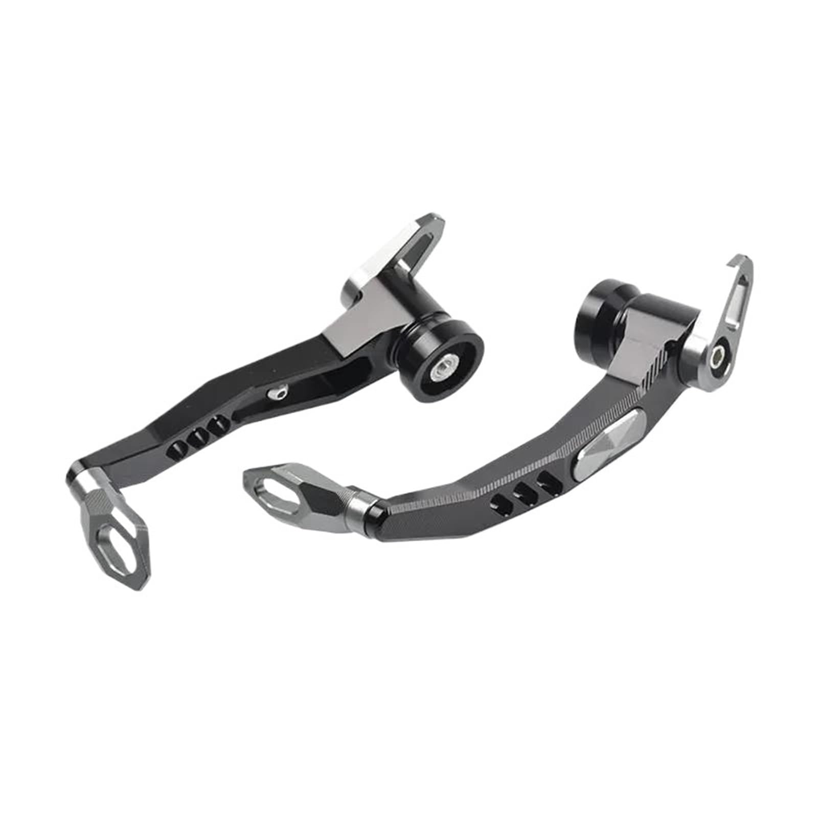 Hjtedhe Gray For Z750 Z750s Z750r Motorcycle 7/8 "22Mm Universal Handlebar Brake Lever Protector Accessories Motorcycle Handlebar Lever Guards(Gray)