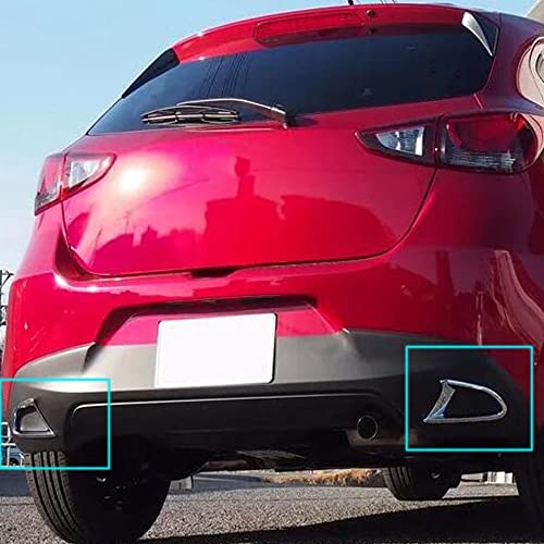 Enjoliveurs de phares arrière en ABS de qualité supérieure pour Mazda 2