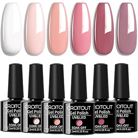 Croitout UV Gel Nail Polish Set Cover