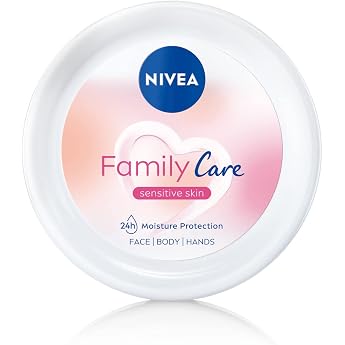nivea family care lightweight moisturiser for body face and hands 450 ml