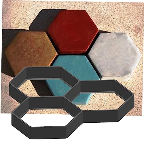 Moule à pavés hexagonal pour réussir un sol en ciment sans maçon - 5