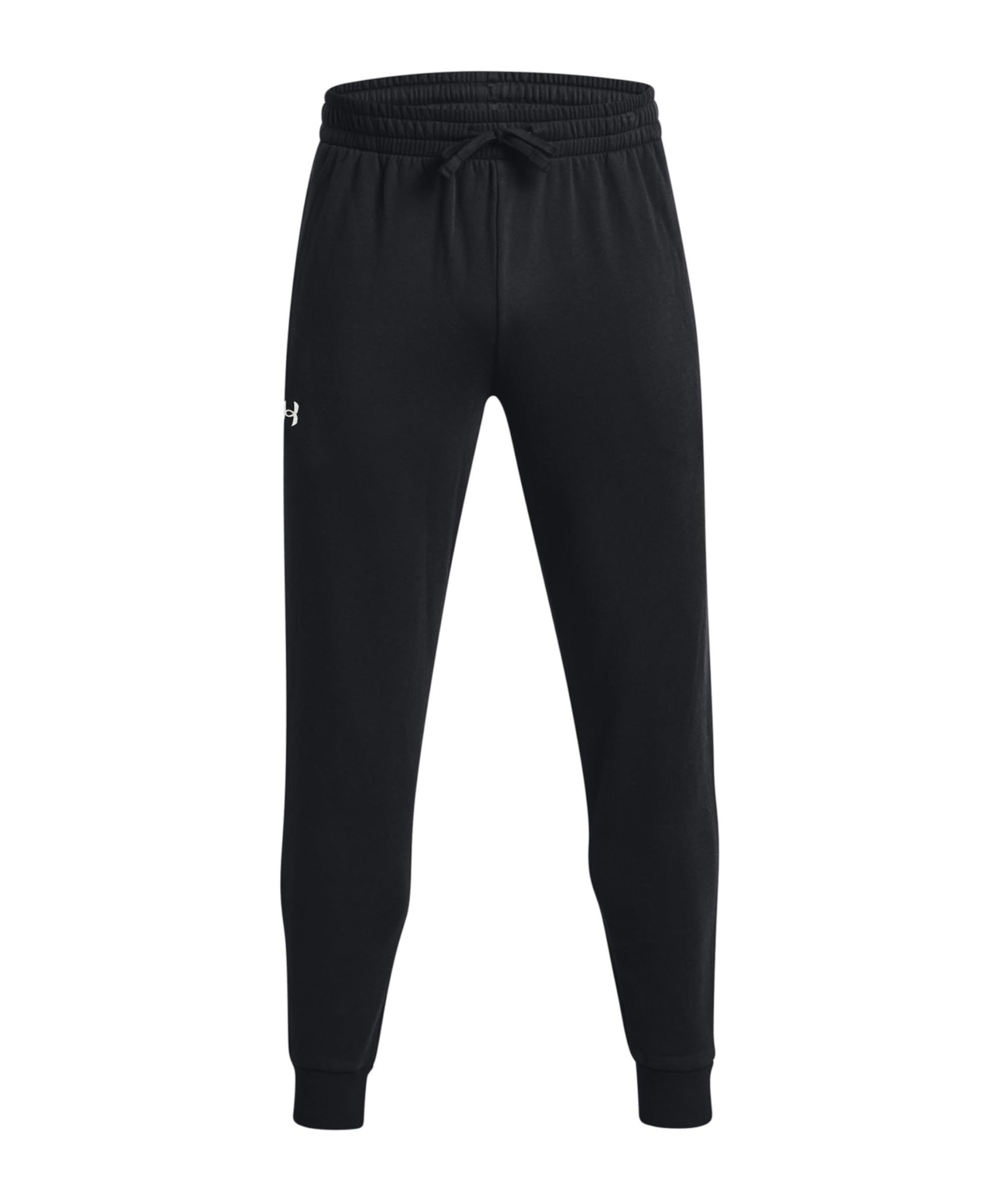 Under Armour Men's Rival Fleece-Jogginghose Trouser, (001) Black/White, 4XL
