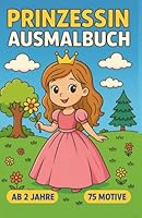 Prinzessin Ausmalbuch (German Edition) B0F662JX7H Book Cover