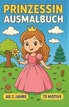 Paperback Prinzessin Ausmalbuch (German Edition) [German] Book