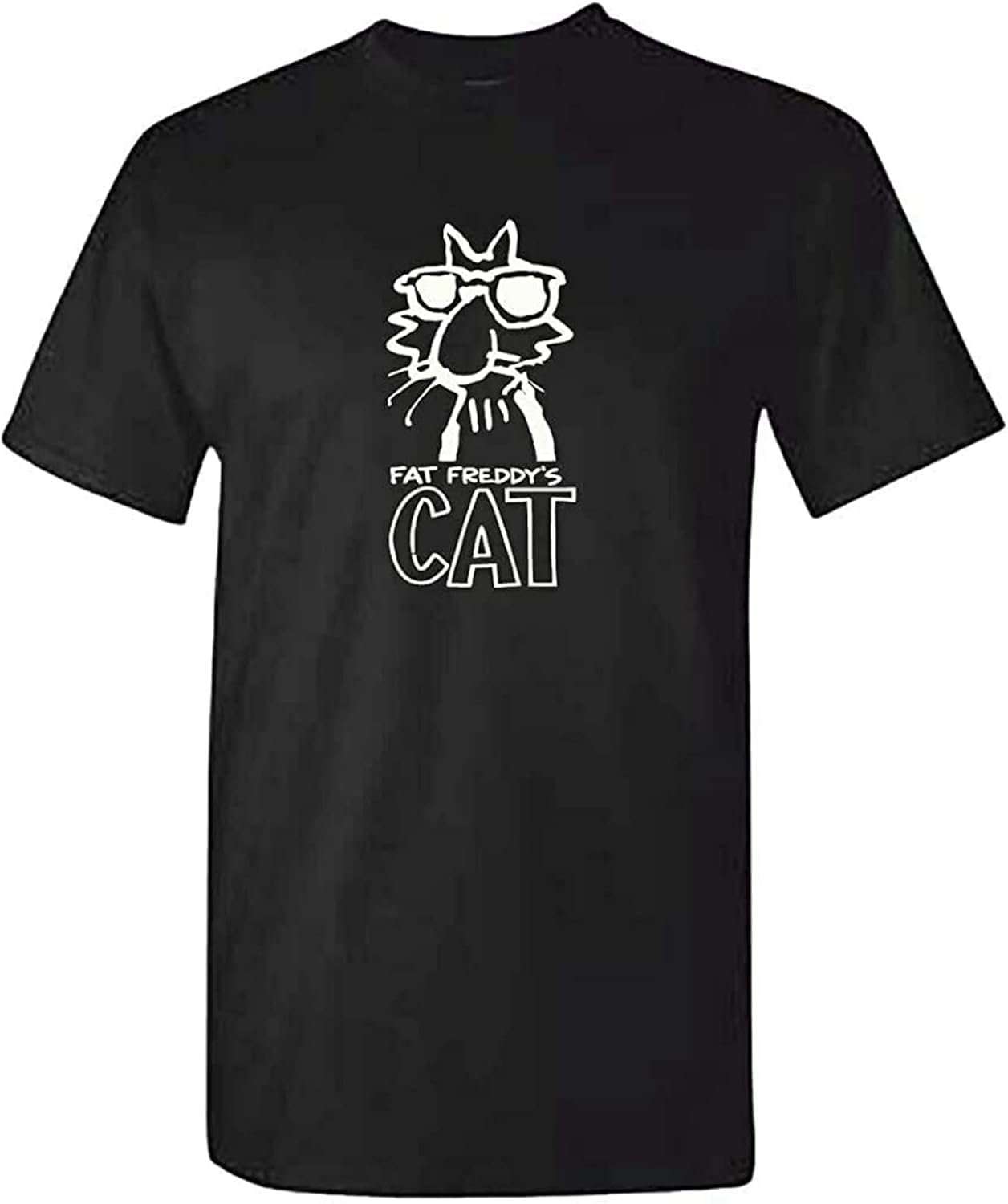 YYCUKCN Men's Fat Freddy's CAT Tshirt - Fabulous Furry Freak Brothers
