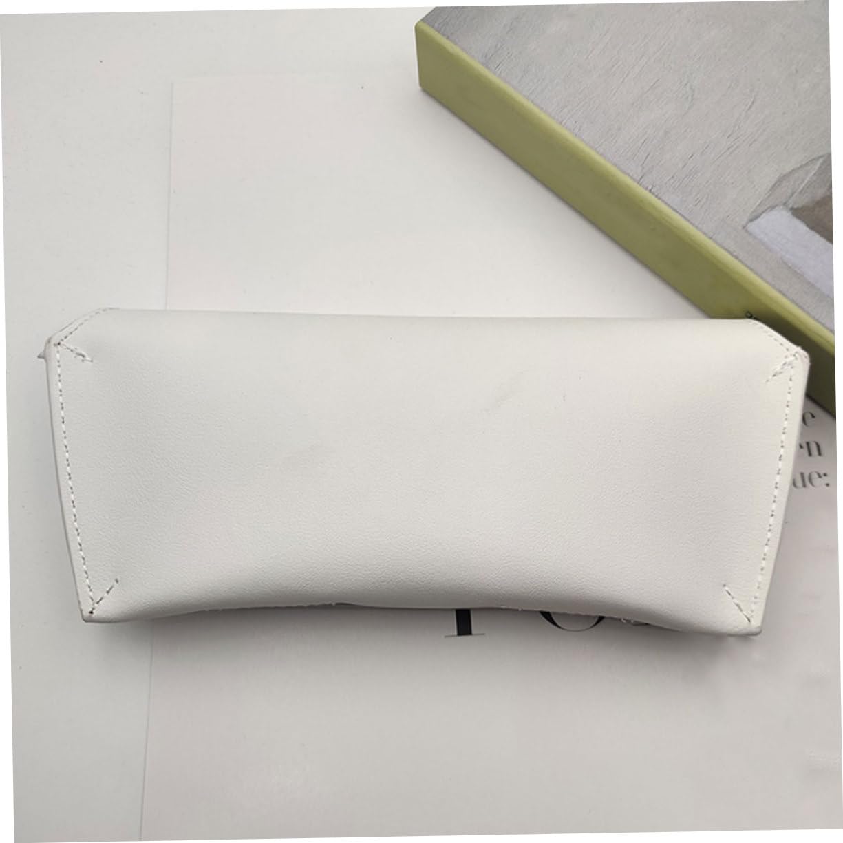 VALICLUD Housse De Protection Pour Lunettes Pochette Pour Étuis à Lunettes Pour Femmes Pochette Décorative Pour Lunettes De Soleil Étui à Lunettes Pvc Blanche