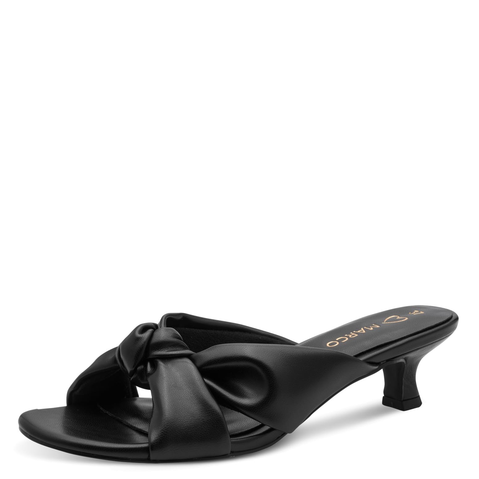 Marco Tozzi Women Sandal Soft Feel Me Footbed Stylish, Black (Black), 7.5 UK
