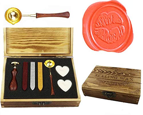 Kit tampon de cire pour invitation de mariage et cartes de vacances
