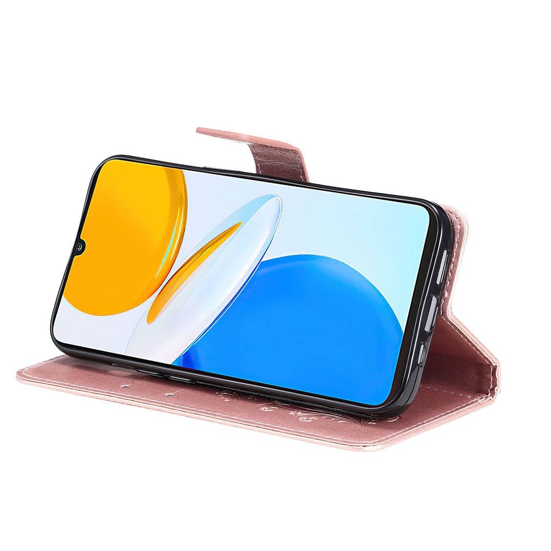 Funda Para Honor 90 Pro Con Ranuras Para Tarjetas, Billetera De Cuero