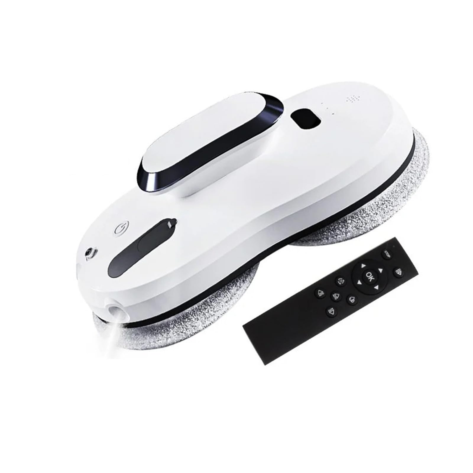 Intelligent Window Cleaning Robot with Auto Water Spraying Function Electric Glass Cleaner with Remote Control for Home for Smooth Surfaces