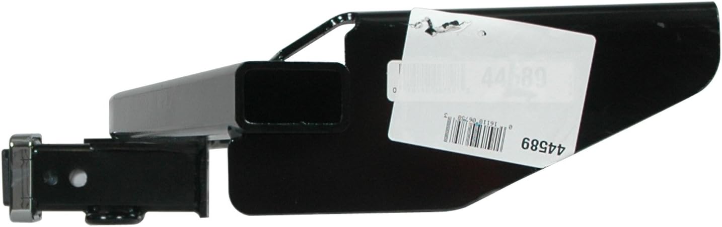 Reese Towpower 44589 Class III Custom-Fit Hitch with 2" Square Receiver opening, includes Hitch Plug Cover , Black