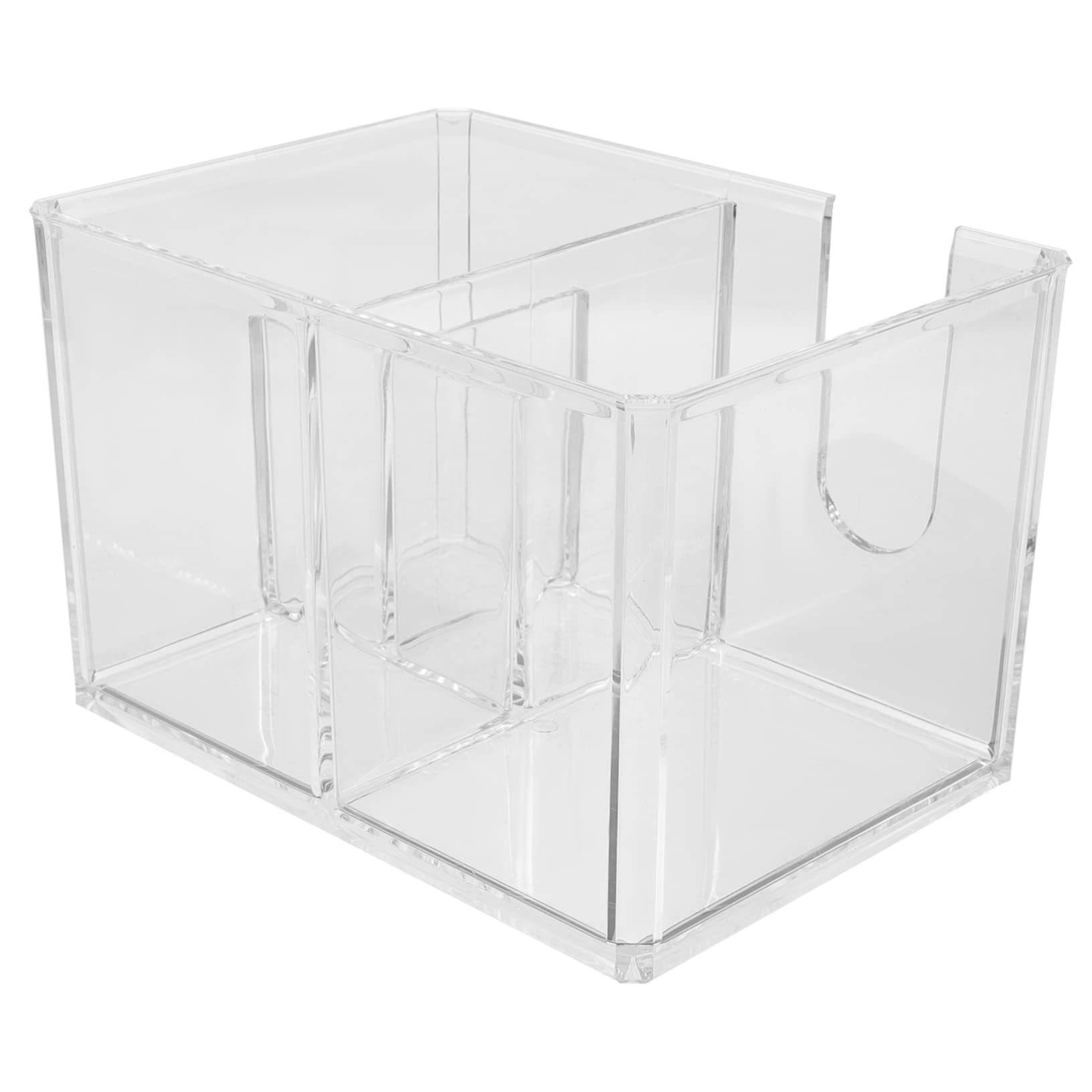 Gogogmee Hairdressing Tool Storage Box Barber Scissor Holder Hair Accessories Case Stylist Tool Organizer Compartments