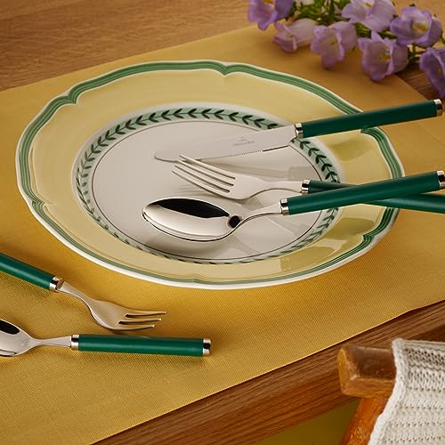 Villeroy & Boch Play! Green Garden Posate da tavola per 6 persone, 30 pezzi, Acciaio, Impugnatura in plastica verde - immagine 3