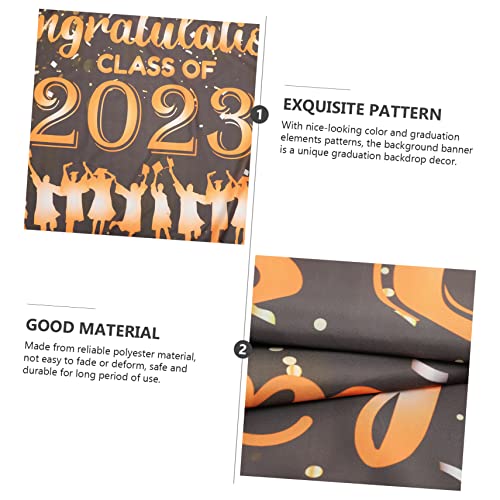 MUSISALY 3 Peças 2023 Contexto Da Temporada De Formatura Bandeira Do Tema Da Formatura Decoração De