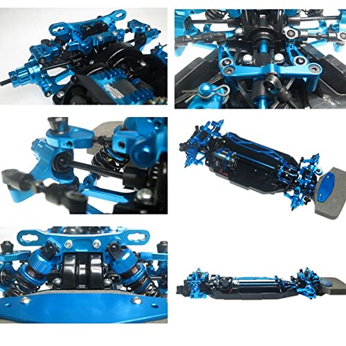 Kit bras de suspension TT02-02 en métal pour modification et upgrade de voiture RC 1/10