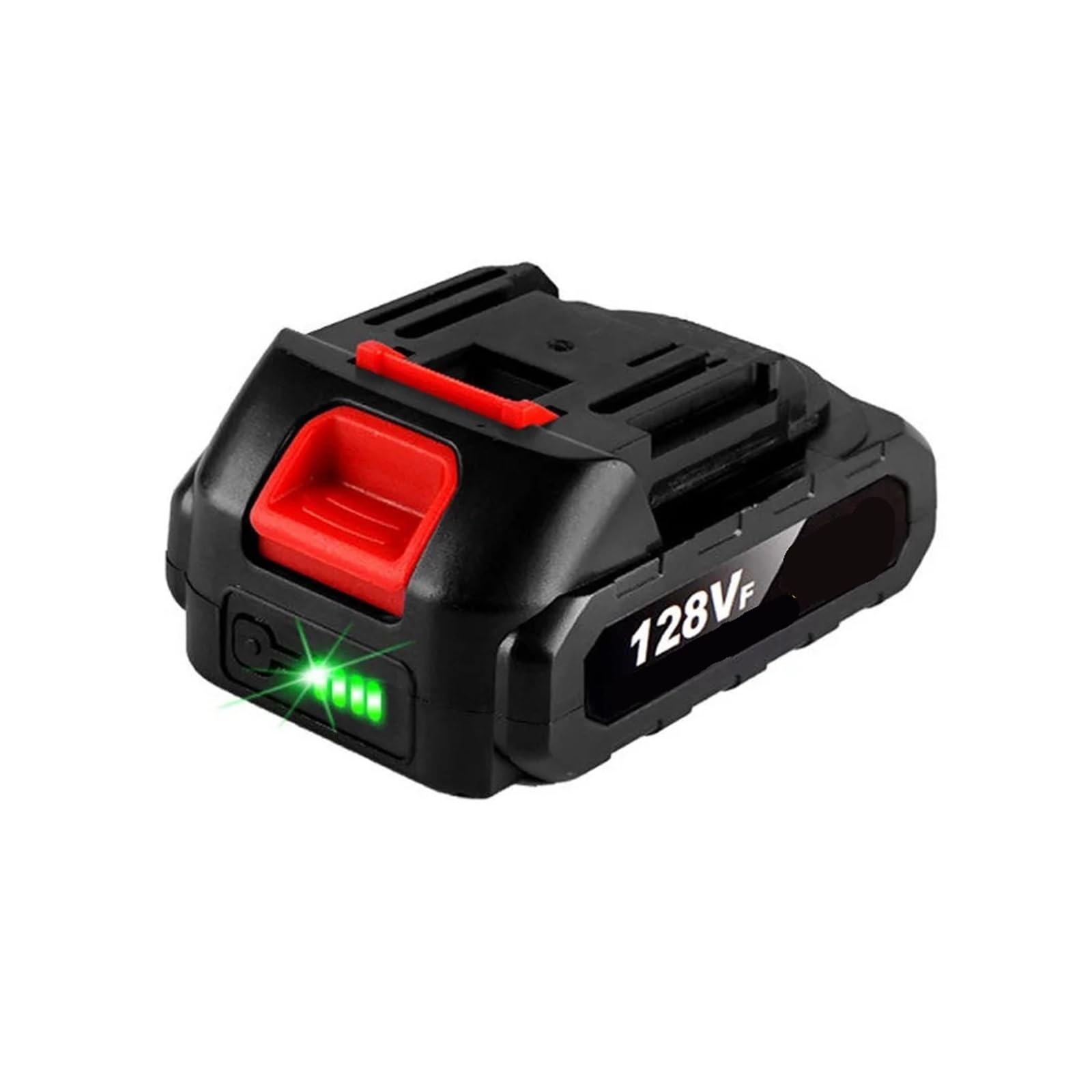 Batteria Ricaricabile Agli Ioni Di Litio Da 18 V Ad Alta Capacità Con Indicatore Di Batteria, Compatibile Con Makita, Batteria For Utensili Elettrici Senza Fili EUPlug(1 Battery)