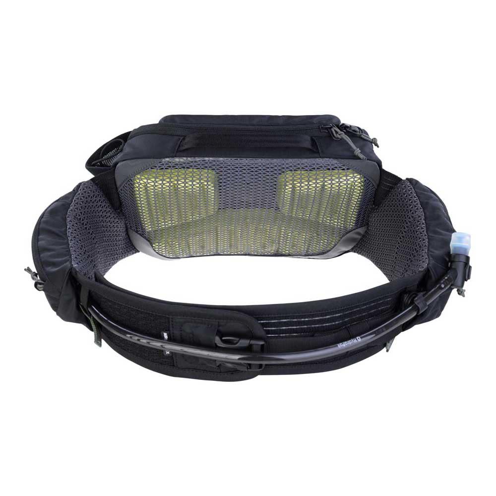 EVOC HIP Pack PRO 3 – Hüfttasche für Bike & Trail (3L Fassungsvermögen, Air Flow Contact System, Aero Flex Hüftgurt, Hüftgurttaschen & Flaschenhalter)