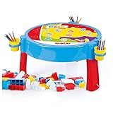 DOLU Oyuncak Sanayi Ve Ticaret A.S Toys - 2-in-1 Activity Table with 100 Jumbo Blocks