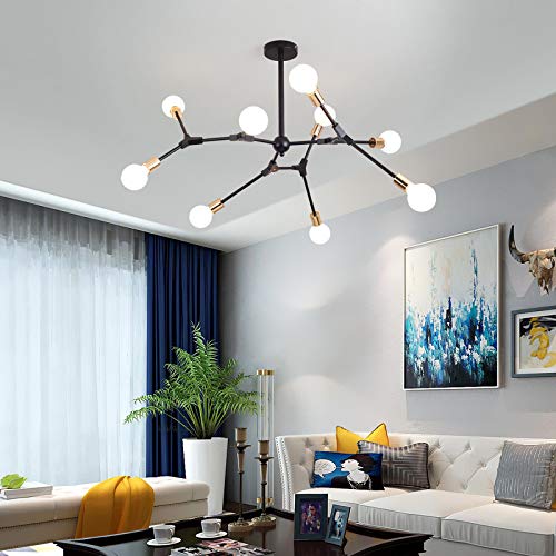 KCO Lighting Moderno lampadario Sputnik a 6 luci con Italia
