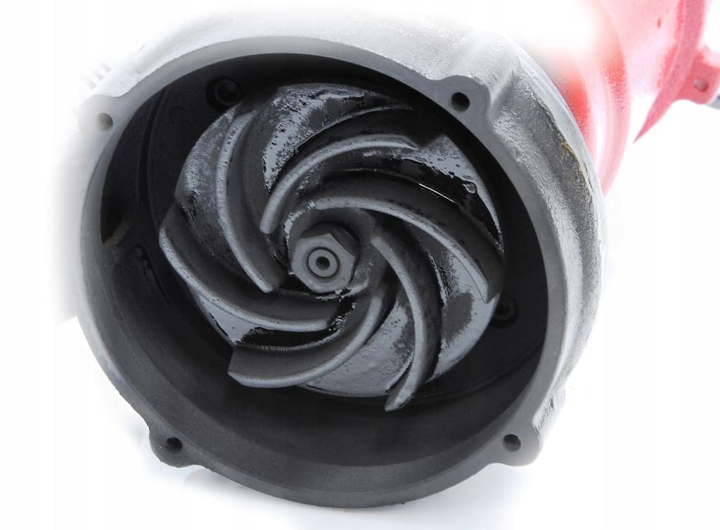 Electrobomba Sumergible 2'' 750W Bomba Eléctrica para Aguas Residuales, Oscuras y Sucias, Bomba de Achique de Agua