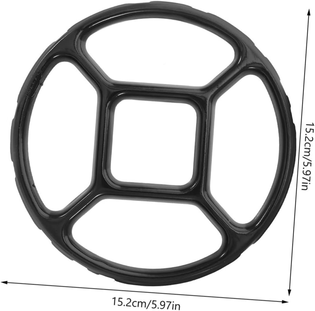 3pcs Enamel Wok Support Rings for Gas Stove Anti-slip Cooking Accessories Temperature Resistant Wok Rack for Electric Cooktop and Sturdy Design Enamel Finish