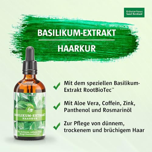 Haarkur gegen Haarausfall von Kräuterhaus Sanct Bernhard