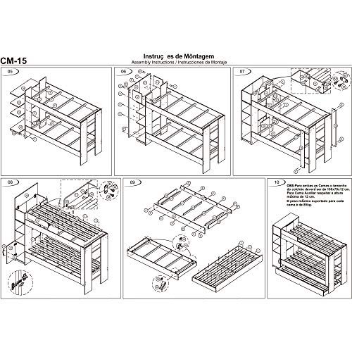 Triliche Branco - DITALIA MÓVEIS