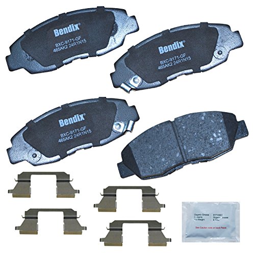 Bendix Priority1 CFC465AK2 Ceramic Front Brake Pads for Acura EL 2005-1997, Honda Civic 2011-1996, Insight 2014-2010 by Bendix - Used condition - US$25.31