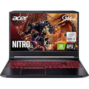 acer Nitro 5 Gaming Laptop 15.6″ FHD 144Hz, Intel Core i5-11400H(up to 4.5GHz), GeForce RTX 3050 Ti, 16GB RAM 1TB PCIe SSD, WiFi6 Backlit Keyboard w/Mousepad