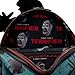 Terrifier Art the Clown Blood Splatter Glow-in-the-Dark Mini-Backpack