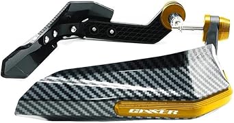 Hand Guards for Suzuki GIXXER SF 150 250 250SF 150SF 2021 Carbon Fiber Pattern Handle Bar Grips End Brake Clutch Lever Protection Windproof