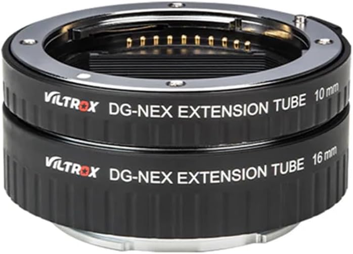 Viltrox DG-NEX Automatic Extension Tube Set for Sony E Mount Lens & Mirrorless Cameras