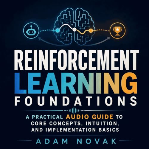 Couverture de Reinforcement Learning Foundations: A Practical Audio Guide to Core Concepts, Intuition, and Implementation Bas