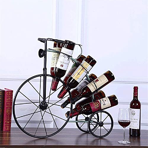 Soporte para 8 Botellas de Vino, Estilo Elegante, Color Negro miniatura 2