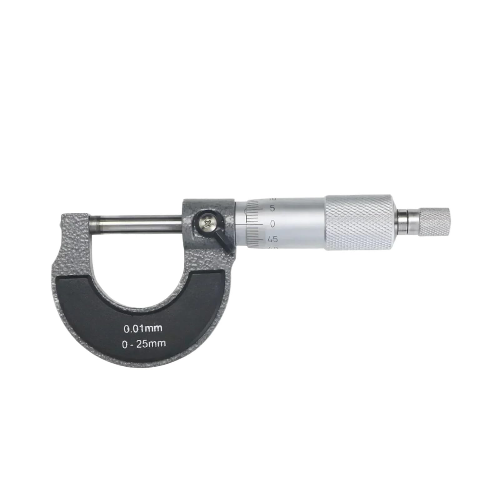 Mikrometr zewnętrzny 0,01 mm, 0-25 mm, mikrometryczny przyrząd pomiarowy