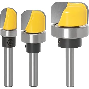 3 St ck Sch ssel und Tablett Vorlage Fr ser Bit8mm Rundfr ser Router Bits Hohlkehlfr ser f r die Schneidwerkzeug Holzbearbeitung Shaker Cutter Werkzeuge
