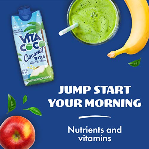 Vita Coco - Pure Coconut Water (500ml x 12) - Naturally Hydrating - Packed With Electrolytes - Gluten Free - Full Of Vitamin C & Potassium - Thumbnail 5