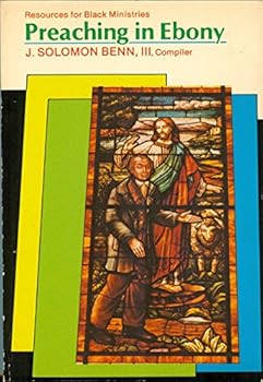 Paperback Preaching in Ebony Book