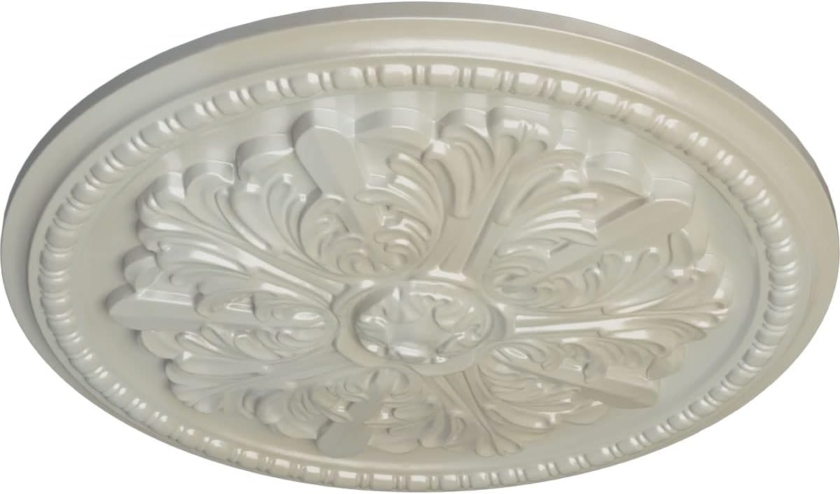 Ekena Millwork CM16SWFBSDecorative Ceiling Medallions Modeled After Original Historical Patterns & Designs, Flash Blue