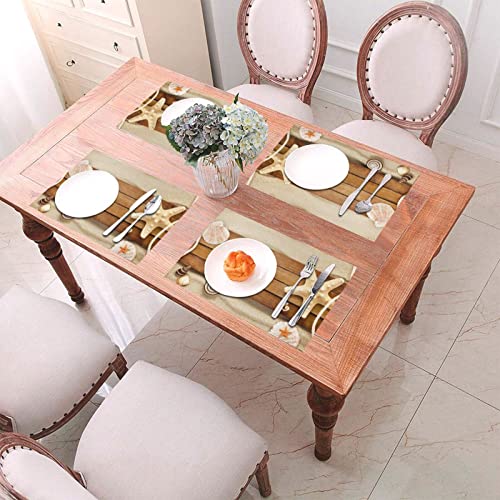 Set de table mer lavable antidérapant PVC pour cuisine et repas - 7