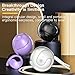 sunshot Ows Open Ear Buds Headphones Bluetooth 5.4,Bone Conducting Air Bone Conduction Headphones, 16mm Drivers,40H Playtime,Open Ear Earbuds IPX5 Waterproof and Noise Reducing Touch (Purple)