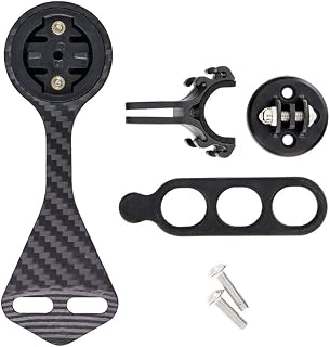 DAZZLEEX Bike Computer Mount,Carbon Fiber Road Bike Bicycle Handlebar Computer Mount Fits For F12 F MOST For Garmin