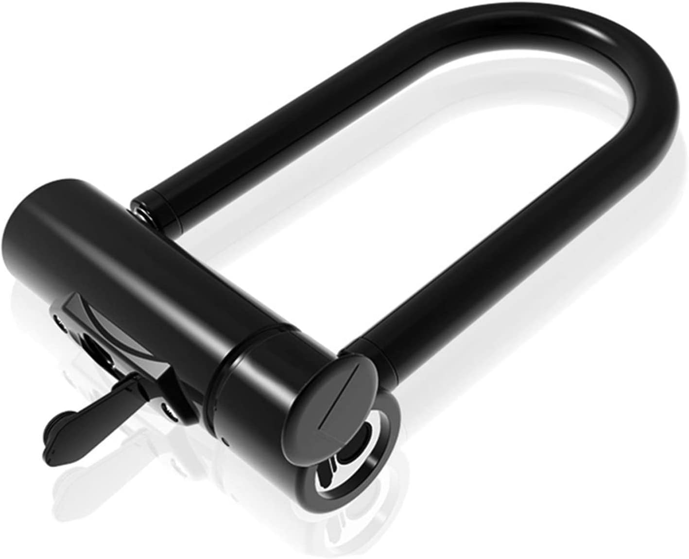 Bike U-Lock Heavy-Duty U-Shaped Electronic Fingerprint Lock Padlock USB Rechargeable Charging Key for Scooter Bicycle Glass Door U-Lock