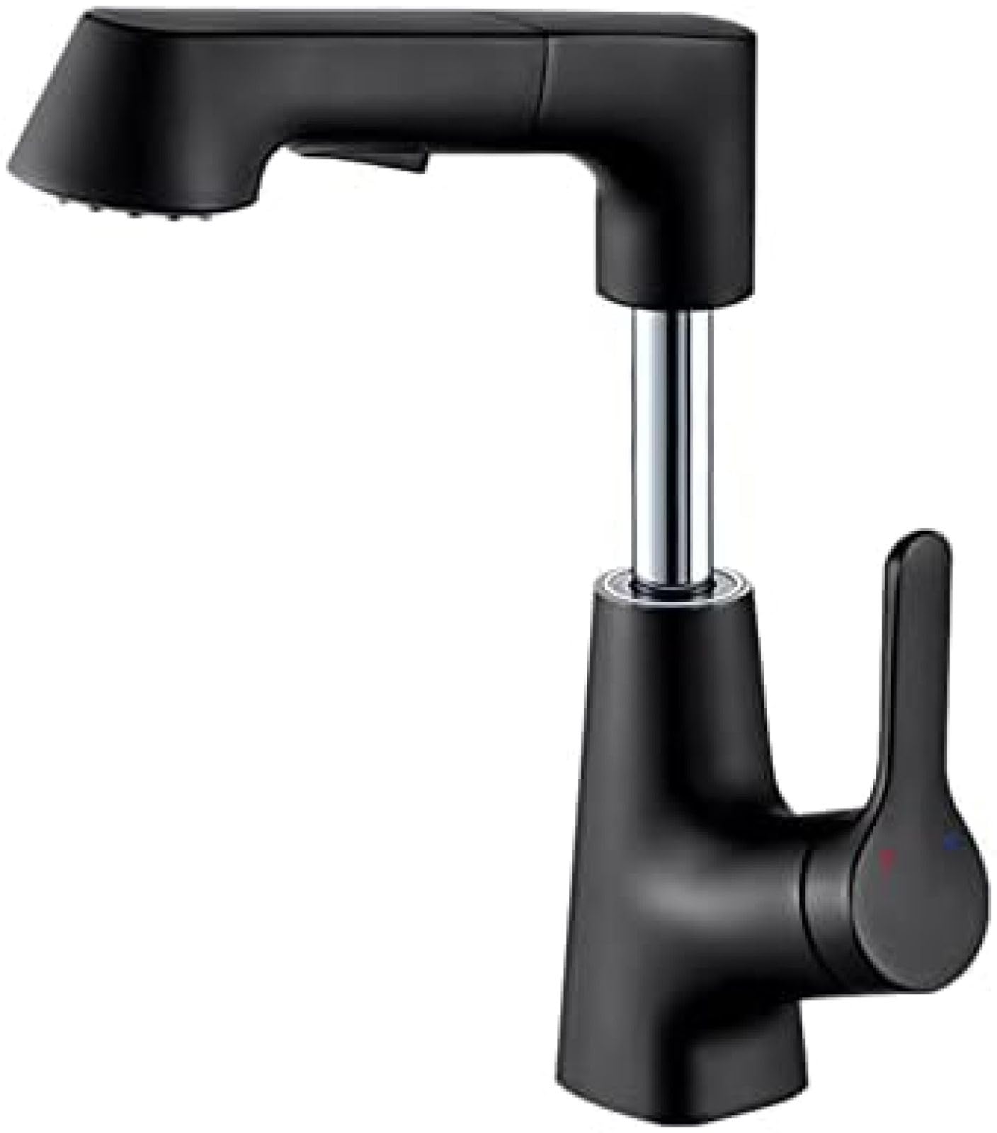 Mitigeur extractible pour cuisine et lavabo fin des éclaboussures - 7