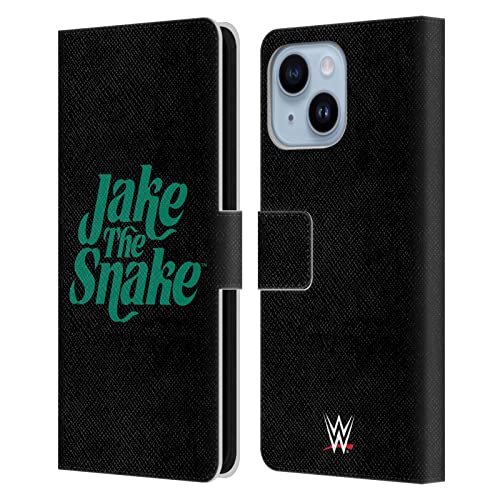 Étui WWE Jake The Snake Roberts iPhone 14 Plus avec fentes cartes et support vidéo