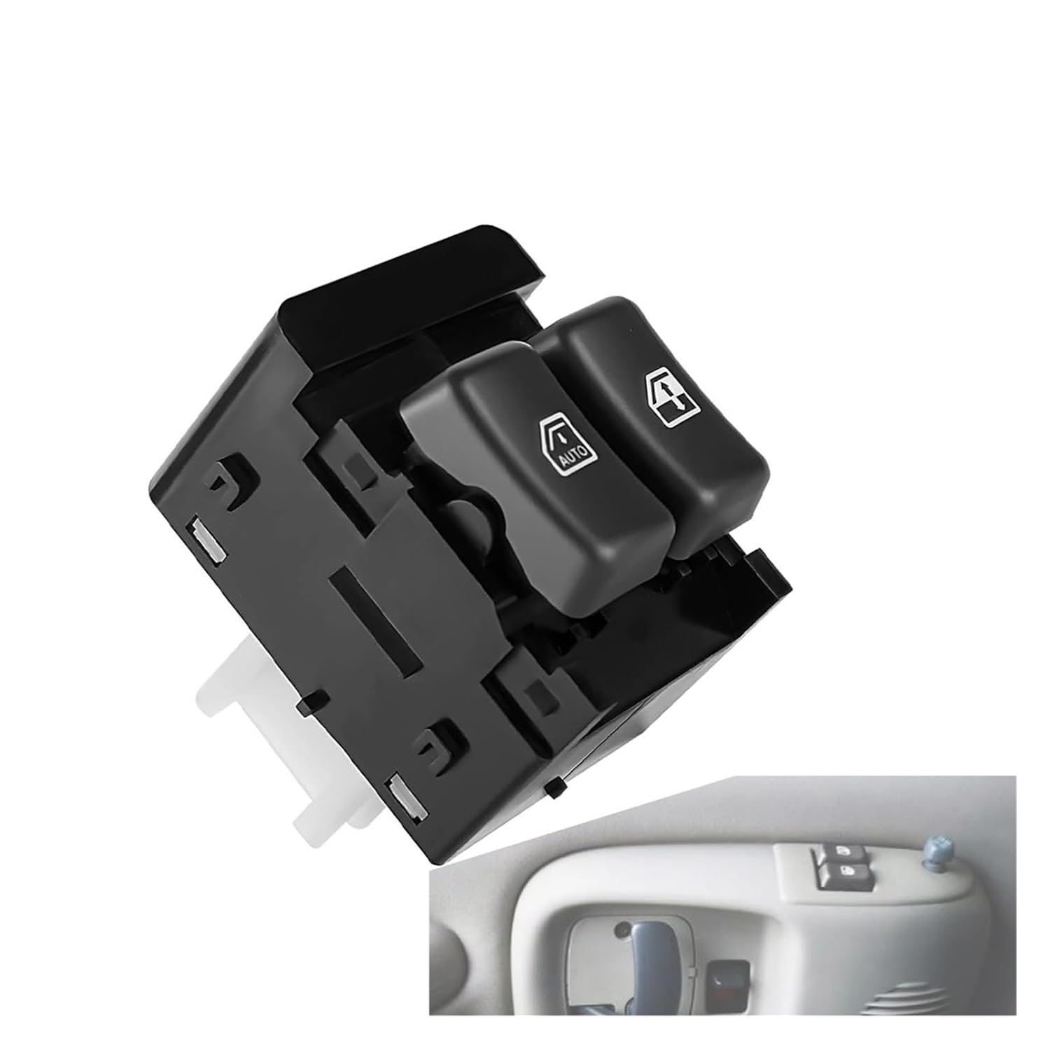 Left Driver Sidec Electric Window Control Switch Lifter Button 15728438 Compatible with Express GMC Savana 1996 1997 1998 1999