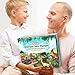 OleFun Dinosaur Toys for 3 Years Old & Up - Dinosaur Sound Book & 12 Realistic Looking Dinosaurs Figures Including T-Rex, Triceratops, Utahraptor, for Kids, Boys and Girls