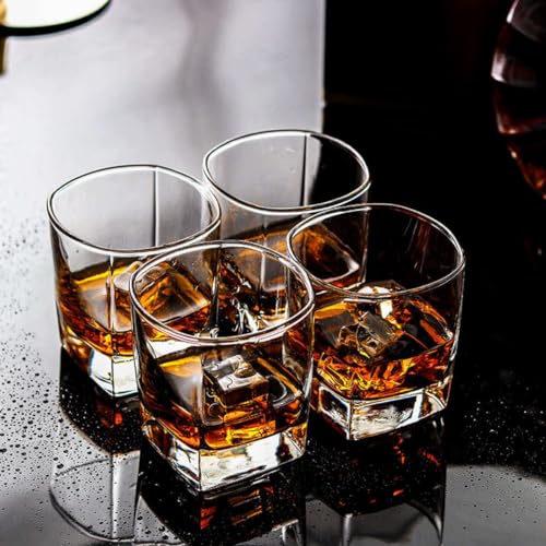 Jogo de copos em vidro whisky Original Line Topazio 275ml 6 peças