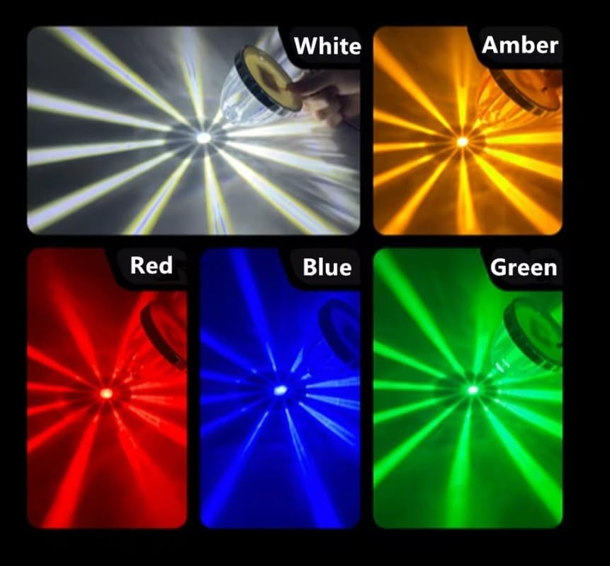 4PCS Amber LED Side Marker Lights for Trucks, IP67 Waterproof 12V-24V Turn Signal Lamps, Durable Clearance Lights for RVs, Vans, and Heavy-Duty Vehicles