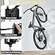 Fahrrad Wandhalterung, Wyxron Fahrradträger Vertikal Fahrradständer Schwenkbare 32kg Tragkraft mit Festes Design/Wandschallwand, für Garage Leichtes Fahrrad/MTB/Rennrad/Kinderfahrrad